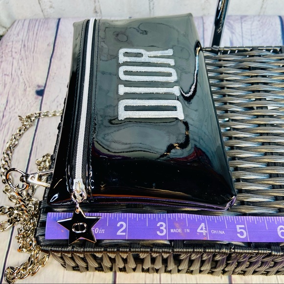 DIOR beauty cosmetic pouch crossbody custom painted - Picture 7 of 9